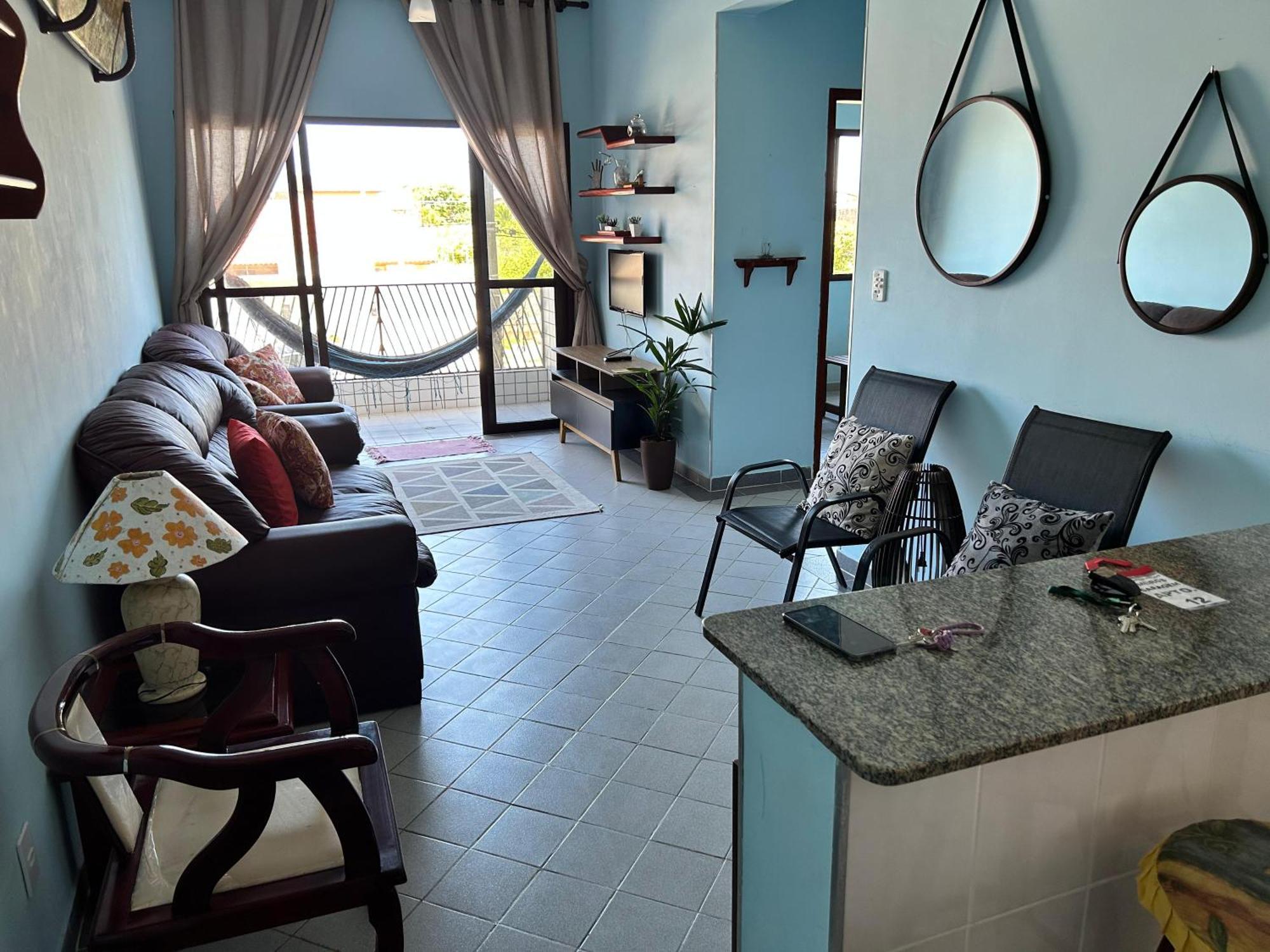 Апартаменты Ap Beira-Mar Com Wi-Fi E Garagem Монгагуа Номер фото