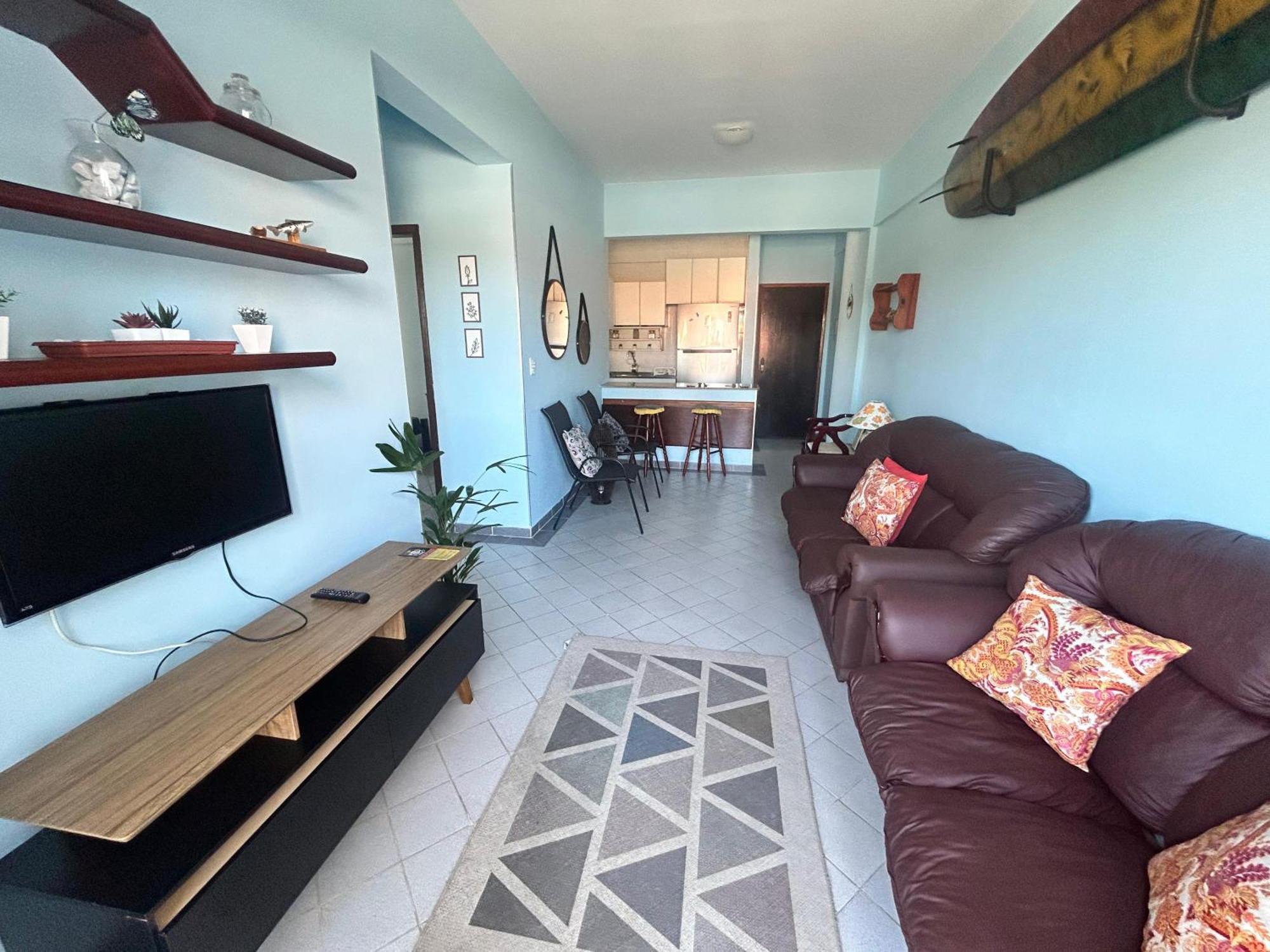 Апартаменты Ap Beira-Mar Com Wi-Fi E Garagem Монгагуа Номер фото